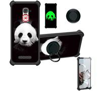 Aroepurt Coque Compatible pour Swissvoice S510-C Coque Étui [avec Trempé 9H Protection D'écran] Case Support de Bague PC + Silicone YGH-HBX