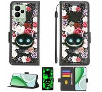 Aroepurt Coque Compatible pour Symphony Helio 80 Coque Étui Housse Case Support [avec Film Protecteur HD d'une dureté de 9H] [Blocage RFID][Effet Lumineux Sombre] LPT-LZM