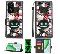 Aroepurt Coque Compatible pour TCL 50se 50 Se Coque Étui Housse Case Support [avec Film Protecteur HD d'une dureté de 9H] [Blocage RFID][Effet Lumineux Sombre] LPT-LZM