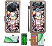 Aroepurt Coque Compatible pour TCL 60R 60 R 5G Coque Étui Housse Case Support [avec Film Protecteur HD d'une dureté de 9H] [Blocage RFID][Effet Lumineux Sombre] LPT-MXX