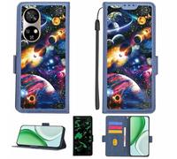 Aroepurt Coque Compatible pour Ulefone Note 17 Pro Coque Étui Housse Case Support [avec Film Protecteur HD d'une dureté de 9H] [Blocage RFID][Effet Lumineux Sombre] LPT-XQ