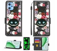 Aroepurt Coque Compatible pour Umidigi A13 Pro Coque Étui Housse Case Support [avec Film Protecteur HD d'une dureté de 9H] [Blocage RFID][Effet Lumineux Sombre] LPT-LZM