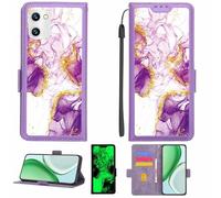 Aroepurt Coque Compatible pour Umidigi C1 Max Coque Étui Housse Case Support [avec Film Protecteur HD d'une dureté de 9H] [Blocage RFID][Paillettes dorées + Brillantes] LPT-ZDL