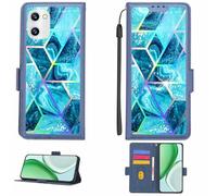 Aroepurt Coque Compatible pour Umidigi C1 Max Coque Étui Housse Case Support [avec Film Protecteur HD d'une dureté de 9H] [Blocage RFID][Effet de réfraction] LPT-LS