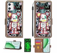 Aroepurt Coque Compatible pour Umidigi C1 Max Coque Étui Housse Case Support [avec Film Protecteur HD d'une dureté de 9H] [Blocage RFID][Effet Lumineux Sombre] LPT-MXX