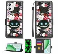 Aroepurt Coque Compatible pour Umidigi C1 Max Coque Étui Housse Case Support [avec Film Protecteur HD d'une dureté de 9H] [Blocage RFID][Effet Lumineux Sombre] LPT-LZM