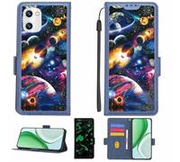 Aroepurt Coque Compatible pour Umidigi C1 Max Coque Étui Housse Case Support [avec Film Protecteur HD d'une dureté de 9H] [Blocage RFID][Effet Lumineux Sombre] LPT-XQ