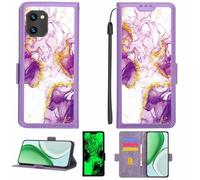 Aroepurt Coque Compatible pour UMIDIGI C1 Plus Coque Étui Housse Case Support [avec Film Protecteur HD d'une dureté de 9H] [Blocage RFID][Paillettes dorées + Brillantes] LPT-ZDL