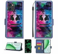 Aroepurt Coque Compatible pour UMIDIGI C1 Plus Coque Étui Housse Case Support [avec Film Protecteur HD d'une dureté de 9H] [Blocage RFID][Effet Lumineux Sombre] LPT-BQ