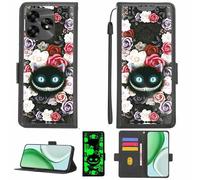 Aroepurt Coque Compatible pour Umidigi G6 Coque Étui Housse Case Support [avec Film Protecteur HD d'une dureté de 9H] [Blocage RFID][Effet Lumineux Sombre] LPT-LZM