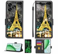 Aroepurt Coque Compatible pour Umidigi G6 Coque Étui Housse Case Support [avec Film Protecteur HD d'une dureté de 9H] [Blocage RFID][Paillettes dorées + Brillantes] LPT-TT