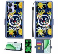 Aroepurt Coque Compatible pour Vivo y28s 5g V2346 V2351 Coque Étui Housse Case Support [avec Film Protecteur HD d'une dureté de 9H] [Blocage RFID][Paillettes dorées + Brillantes] LPT-TYX