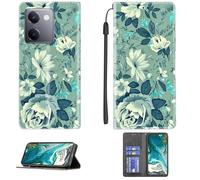 Aroepurt Coque Compatible pour Vivo Y300+Plus V2445Ea Coque Étui Housse Case Support [avec Trempé 9H Protection D'écran] CPT1