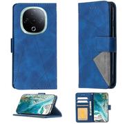 Aroepurt Coque Compatible pour Vivo Y300C V2435A Coque Étui Housse Case Support [avec Trempé 9H Protection D'écran] BF05 Blue