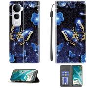Aroepurt Coque Compatible pour Vivo Y400 Pro 5G V2439 Coque Étui Housse Case Support [avec Trempé 9H Protection D'écran] CPT16