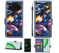 Aroepurt Coque Compatible pour Volla Phone Quintus Coque Étui Housse Case Support [avec Film Protecteur HD d'une dureté de 9H] [Blocage RFID][Effet Lumineux Sombre] LPT-XQ