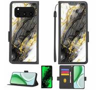 Aroepurt Coque Compatible pour Volla Phone Quintus Coque Étui Housse Case Support [avec Film Protecteur HD d'une dureté de 9H] [Blocage RFID][Paillettes dorées + Brillantes] LPT-HDL