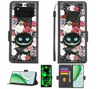 Aroepurt Coque Compatible pour Volla Phone Quintus Coque Étui Housse Case Support [avec Film Protecteur HD d'une dureté de 9H] [Blocage RFID][Effet Lumineux Sombre] LPT-LZM