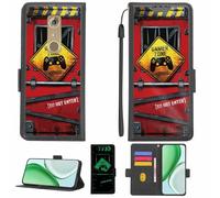 Aroepurt Coque Compatible pour ZTE AXON 7 Coque Étui Housse Case Support [avec Film Protecteur HD d'une dureté de 9H] [Blocage RFID][Effet Lumineux Sombre] LPT-JGP