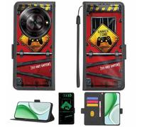 Aroepurt Coque Compatible pour Zte Nubia Blade A75 Coque Étui Housse Case Support [avec Film Protecteur HD d'une dureté de 9H] [Blocage RFID][Effet Lumineux Sombre] LPT-JGP