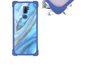 Aroepurt Coque pour Alcatel 3X 5058a Coque Compatible avec Alcatel 3X 5058a Case Téléphone Cover Etui Fond de Panier PC + Cadre Souple en Silicone DLSKB-LAN