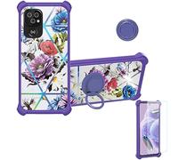 Aroepurt Coque pour Doro 8220 Coque Compatible avec Doro 8220 Coque Étui [avec Trempé 9H Protection D'écran] Case Support PC + Silicone IMDZ-HUA2