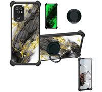 Aroepurt Coque pour Doro 8220 Coque Compatible avec Doro 8220 Coque Étui [avec Trempé 9H Protection D'écran] Case Support PC + Silicone JSH-HDL