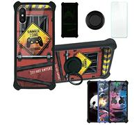 Aroepurt Coque pour konrow Easy S55P2021 S55P 2021 Coque Compatible avec konrow Easy S55P2021 S55P 2021 Coque Étui [avec Trempé 9H Protection D'écran] Case Support de Bague PC + Silicone YGH-JGP