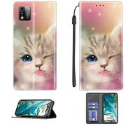 Aroepurt Coque pour Logicom Flow Coque Compatible avec Logicom Flow Case Téléphone Cover PU Cuir Béquille magnétique Étui Portefeuille CPT21