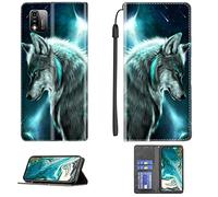 Aroepurt Coque pour Logicom Flow Coque Compatible avec Logicom Flow Case Téléphone Cover PU Cuir Béquille magnétique Étui Portefeuille CPT20