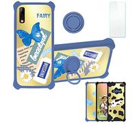 Aroepurt Coque pour Logicom Le Spark Coque Compatible avec Logicom Le Spark Coque Étui [avec Trempé 9H Protection D'écran] Case Support de Bague PC + Silicone DJL-HDX