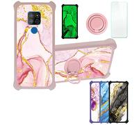 Aroepurt Coque pour Ordissimo LeNuméro2 Coque Compatible avec Ordissimo LeNuméro2 Coque Étui [avec Trempé 9H Protection D'écran] Case Support de Bague PC + Silicone JSF-FDL