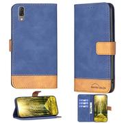Aroepurt Coque pour Sony Xperia L3 Coque Compatible avec Sony Xperia L3 Coque Étui Housse Case Support BF556 Blue