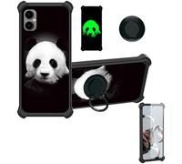 Aroepurt Coque pour Spc Discovery Se Coque Compatible avec Spc Discovery Se Coque Étui [avec Trempé 9H Protection D'écran] Case Support de Bague PC + Silicone YGH-HBX