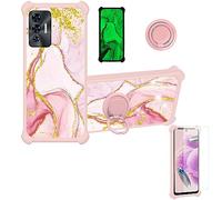 Aroepurt Coque pour Thomson Origin 679 Onyx Coque Compatible avec Thomson Origin 679 Onyx Coque Étui [avec Trempé 9H Protection D'écran] Case Support PC + Silicone JSF-FDL