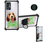 Aroepurt Coque pour Thomson Origin 679 Onyx Coque Compatible avec Thomson Origin 679 Onyx Coque Étui [avec Trempé 9H Protection D'écran] Case Support PC + Silicone DYH-SSG