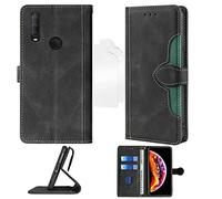 Aroepurt Flip Coque Compatible avec ESSENTIELB HEYou 60 Coque Etui Housse + Film Protecteur Protection Protection Housse en Cuir PU, Fonction de Support CM-HEI