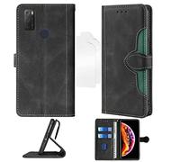 Aroepurt Flip Coque Compatible avec ESSENTIELB HEYou 70 Coque Etui Housse + Film Protecteur Protection Protection Housse en Cuir PU, Fonction de Support CM-HEI