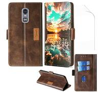 Aroepurt Flip Coque Compatible avec Thomson SEREA 500 Coque Etui Housse + Film Protecteur Protection Protection Housse en Cuir PU, Fonction de Support CPT-FJ