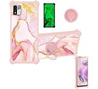 Aroepurt KONROW Star 55 Max Coque Compatible avec KONROW Star 55 Max Coque Étui [avec Trempé 9H Protection D'écran] Case Support PC + Silicone JSF-FDL