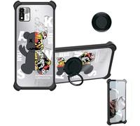Aroepurt KONROW Star 55 Plus Coque Compatible avec KONROW Star 55 Plus Coque Étui [avec Trempé 9H Protection D'écran] Case Support PC + Silicone DYH-CGZ