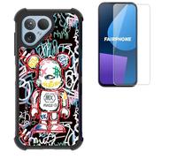 Aroepurt pour Fairphone5 Coque Compatible avec Fairphone 5 Housse de téléphone [avec Protecteur d'écran en Verre trempé] YGH-MXX-HK