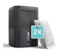 AROEVE Déshumidificateur, 450g x 2 Absorbeur d'Humidité | Capacité 1000 ml | 2 Mois de Protection contre l'Humidité (900g) | Sans Électricité, Écologique & Portable pour Armoire de 15㎡, Pièce & Carava