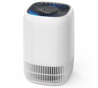 AROEVE Purificateur d'Air avec Filtre HEPA H13 à 3 Étages, Pour Chambre 20m², Silencieux 22 dB & Économie d'Énergie 5W, Élimine Pollen Fumée Poils d'Animaux, Fonction Aromathérapie