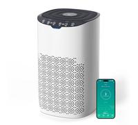 AROEVE Purificateur d'Air pour Maison Jusqu'à 120 m², CADR 300 m³/h, Mode Auto, Indicateur Qualité Air, Élimine Pollen, Poussière et Poils d'Animaux