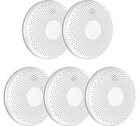 Aroha Safety Pro Détecteur Combiné avec Fumée et Monoxyde de Carbone - Batterie de 10 Ans - Alarme Incendie & Alarme de Monoxyde de CO - 5 pièces