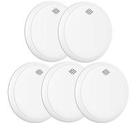 Aroha Safety Pro Détecteur Combiné avec Fumée et Monoxyde de Carbone Sleep Line - Batterie de 10 Ans - Alarme Incendie & Alarme de CO - 5 pièces