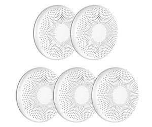 Aroha Safety Pro Détecteur Combiné - Détecteur Fumée & CO - Batterie 10 Ans - Lot de 5
