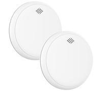 Aroha Safety Pro Détecteur Combiné Sleep Line - Batterie 10 Ans - Détecteur Fumée & CO - Lot de 2