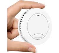 Aroha Safety Pro Mini Détecteur de Fumée - Batterie de 10 Ans - Alarme Incendie